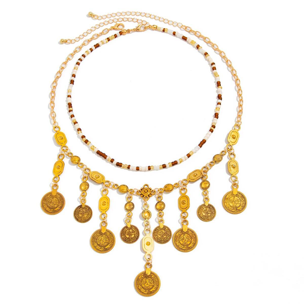 Ethnic Fashion Co In - Ingemark ​ 2 unids/set Vintage moneda