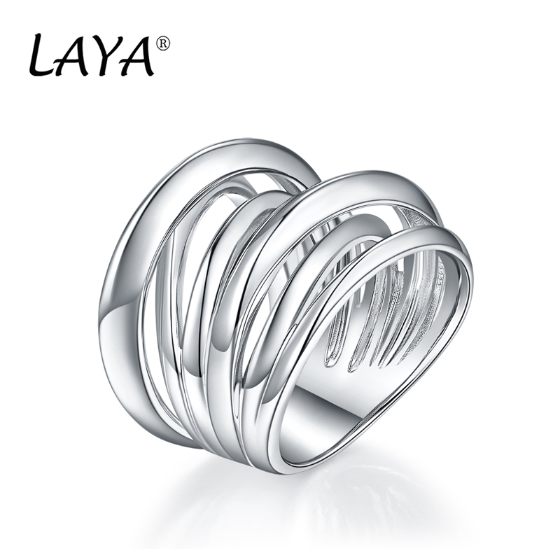 Ethnic Fashion Design - LAYA-Anillo Retro de Plata de Ley
