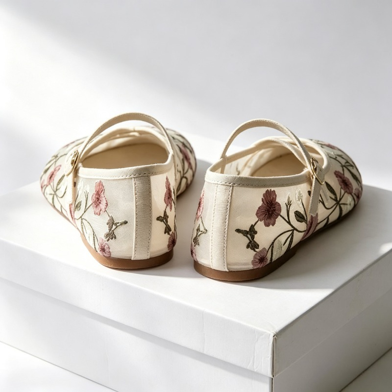 Zapatos planos de Ballet de oc - Ethnic Fashion Design reseña y precio