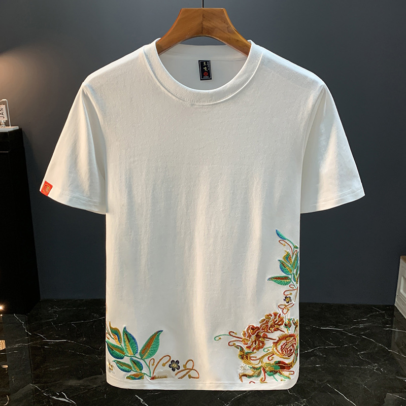 Camiseta de manga corta de est - Ethnic Fashion Design reseña y precio