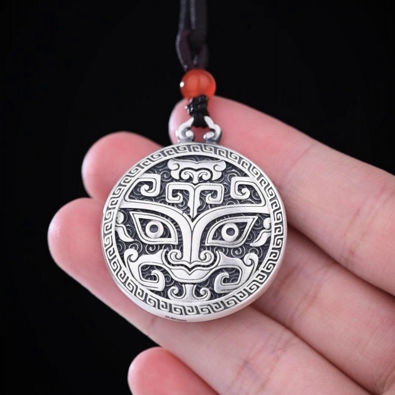 Colgante de plata BOCAI S999 p - Ethnic Fashion Design reseña y precio